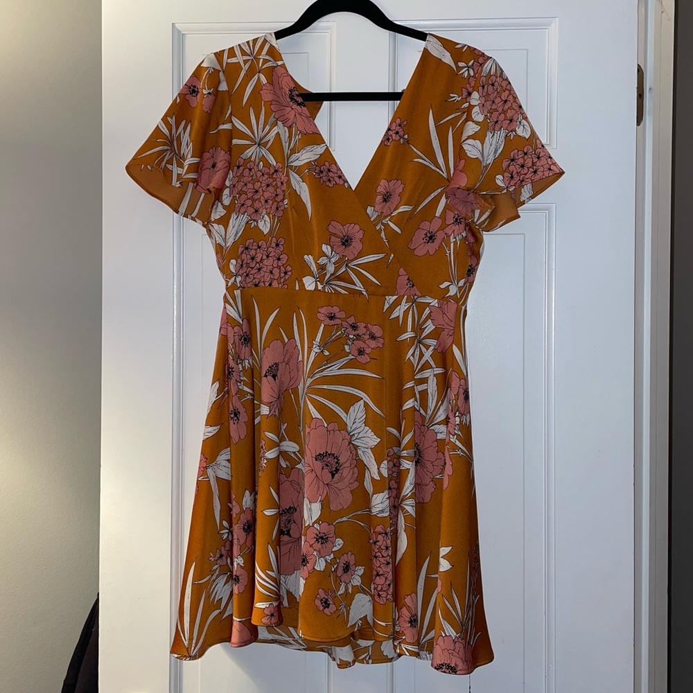 Express Flowery Dress